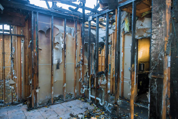 Professional Fire Damage Removal technician working in Ste. Genevieve, MO